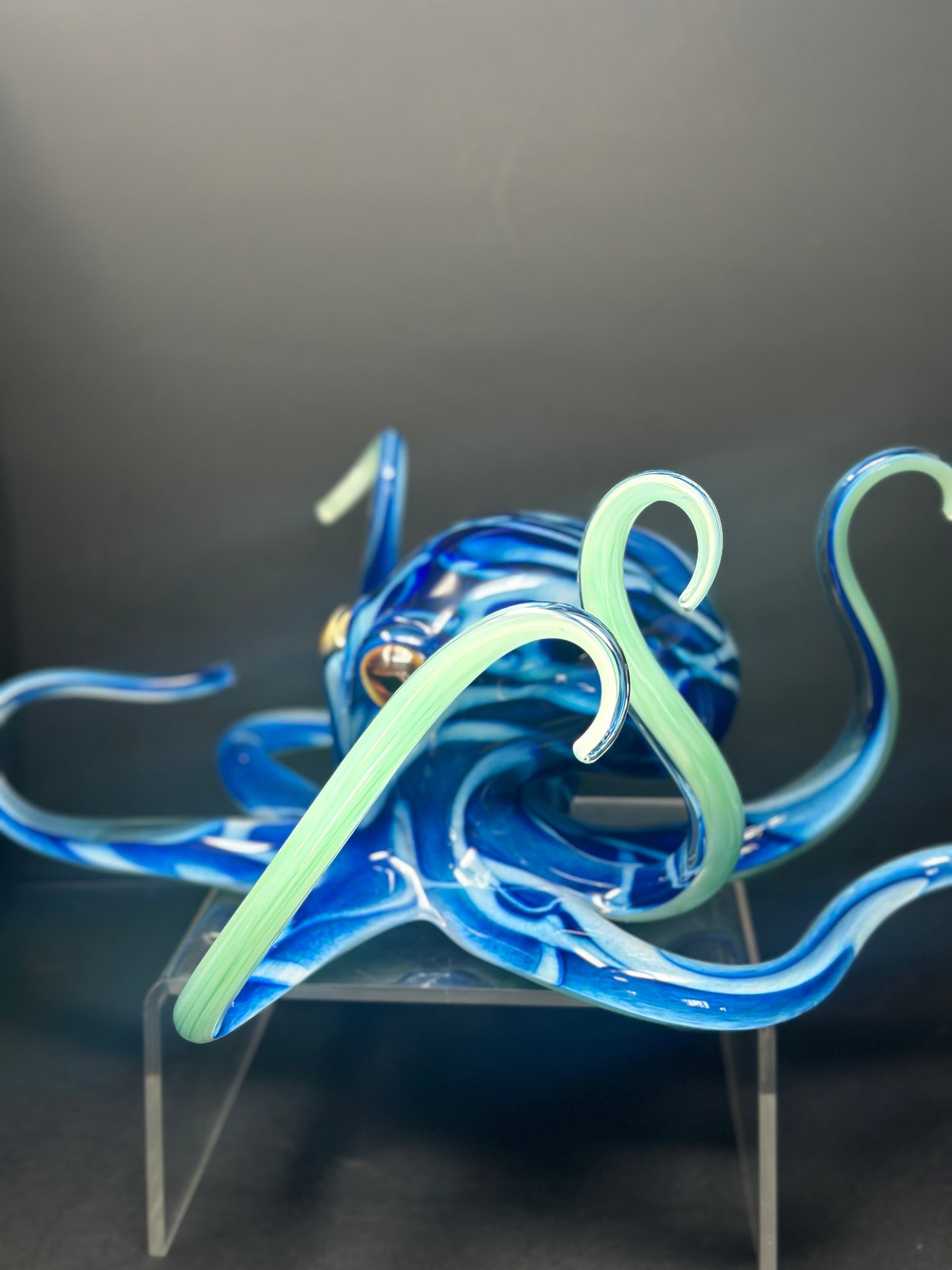 Brilliant Blue Octopus