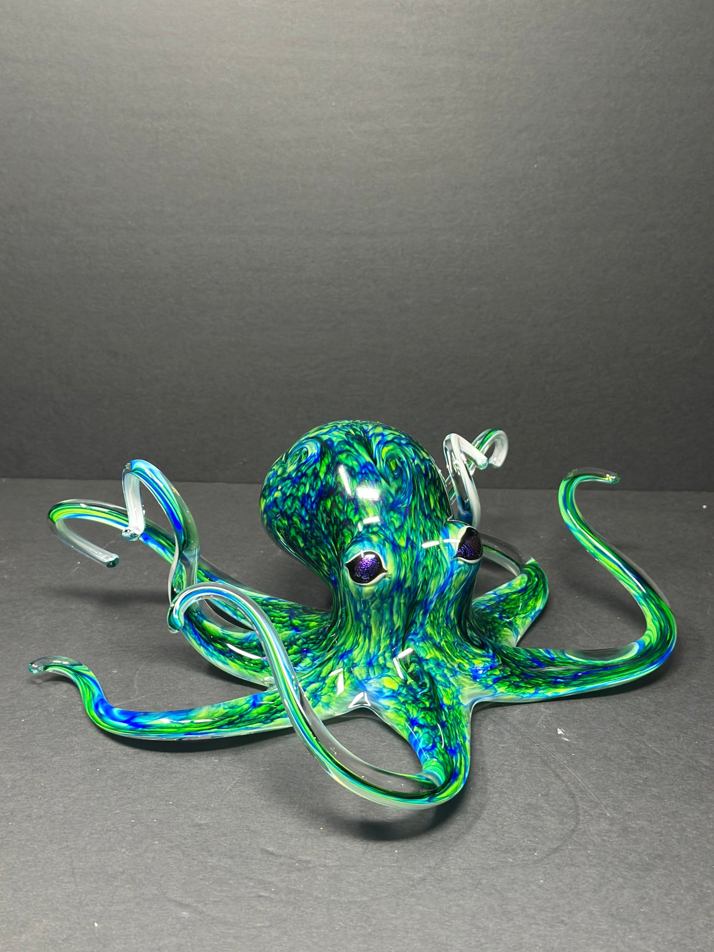Blue Green Octopus