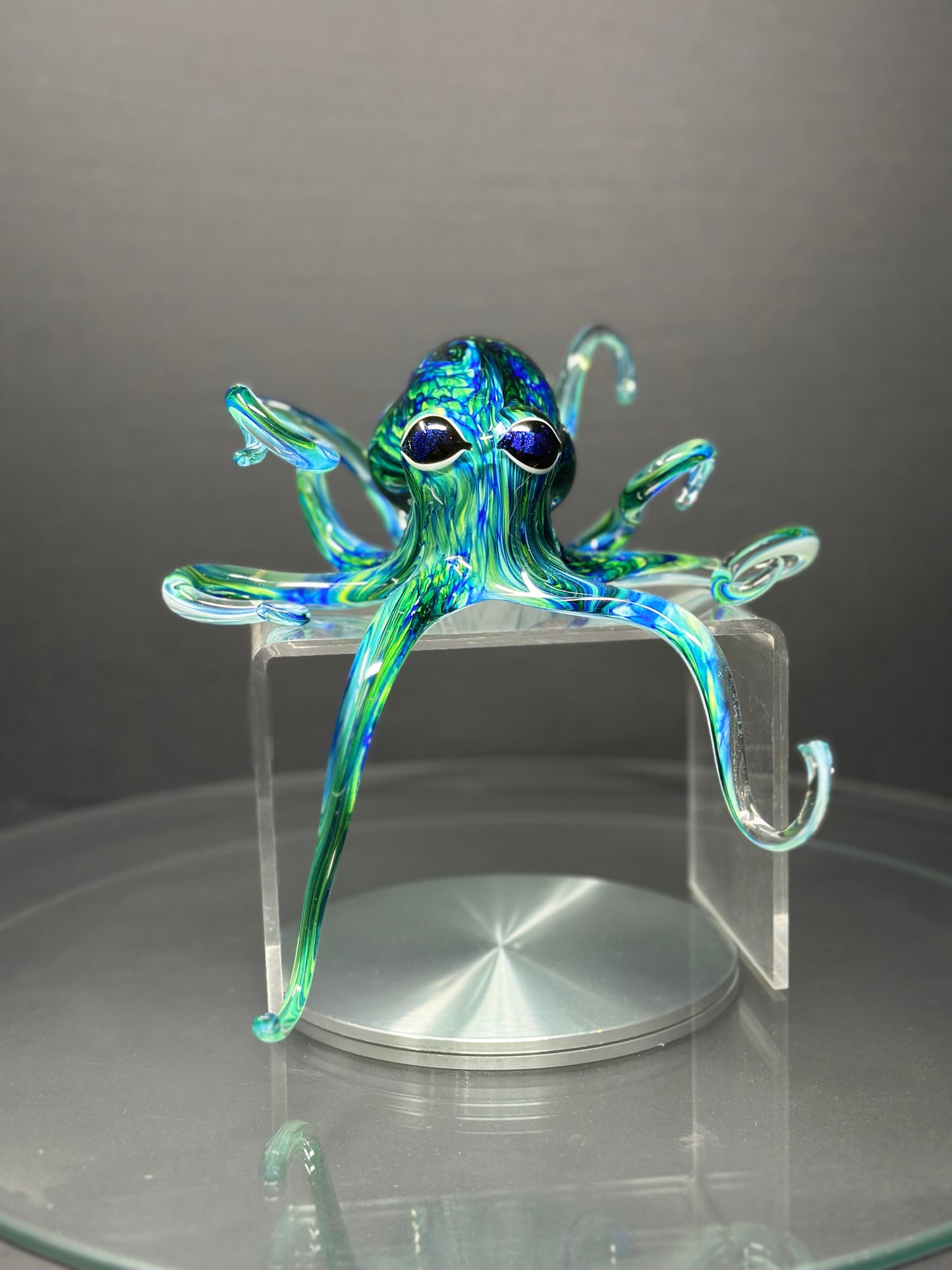 Blue Green Octopus