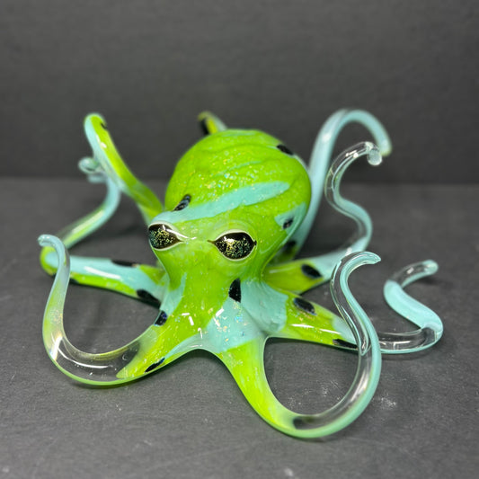 Blue Lime Octopus