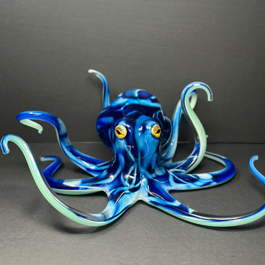 Brilliant Blue Octopus