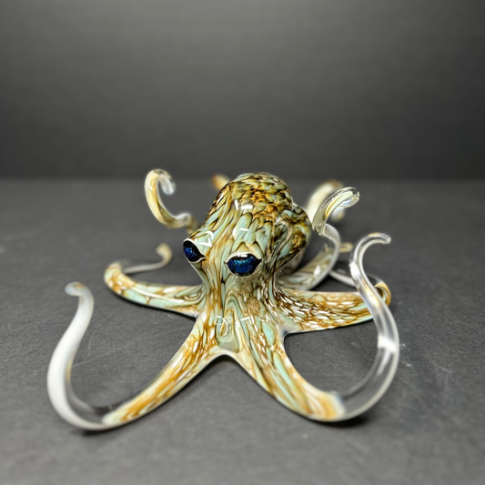 Aqua Grey Octopus