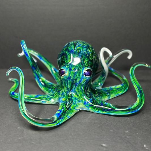 Blue Green Octopus