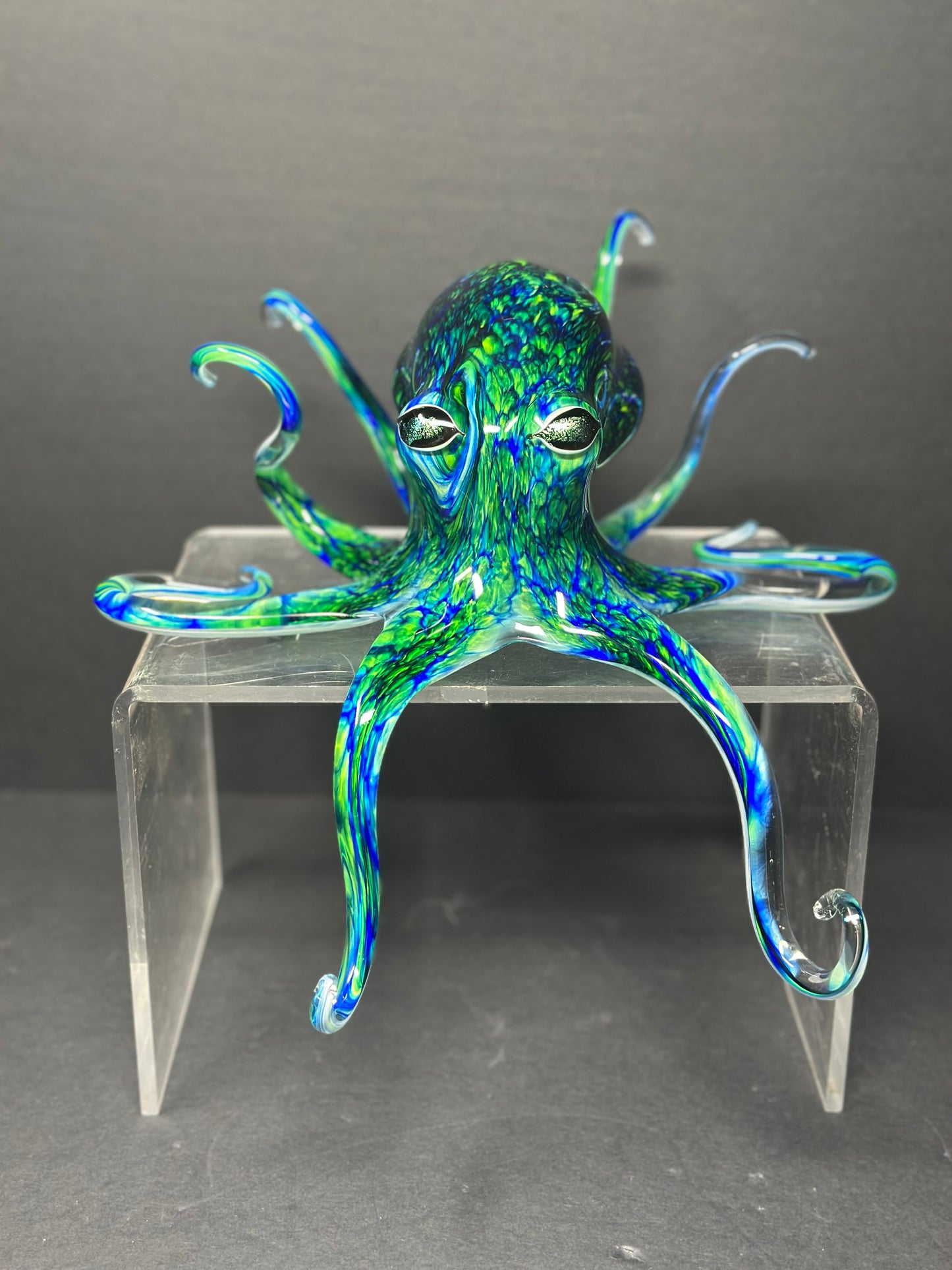 Blue Green Octopus
