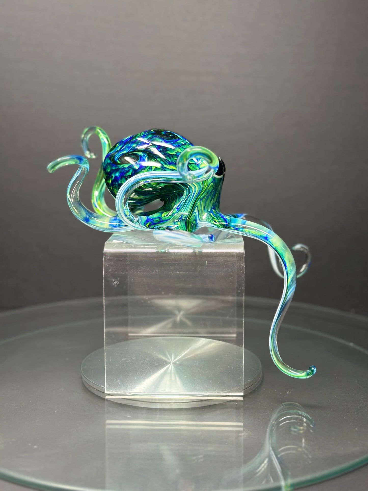 Blue Green Octopus