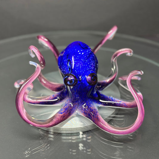 Blue Purple Octopus