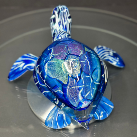 Blue Sea Turtle