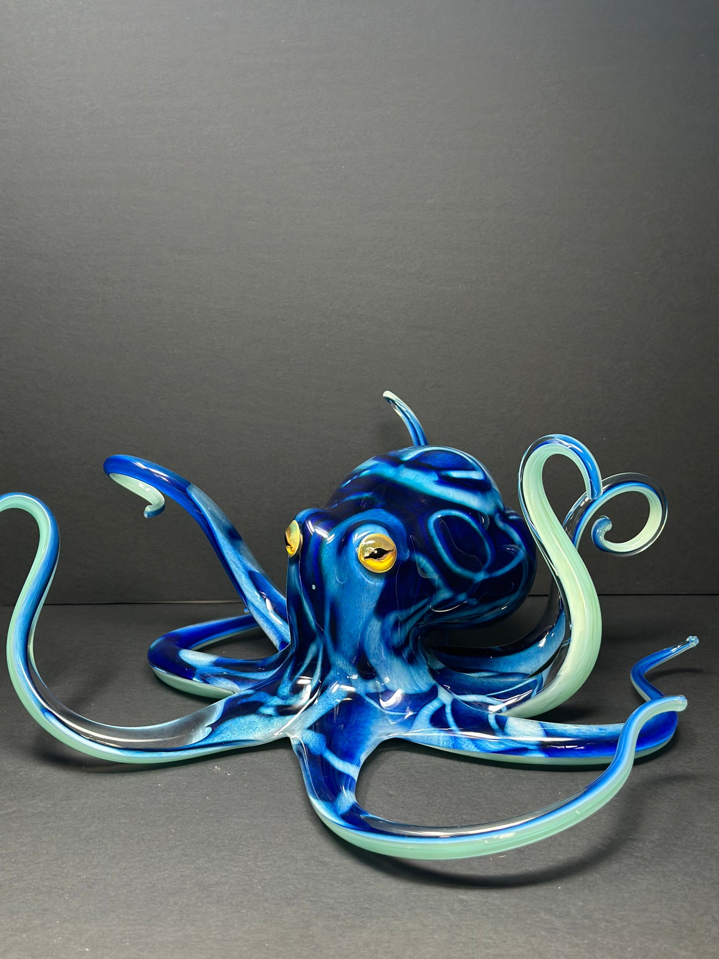 Brilliant Blue Octopus