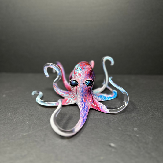 Cotton Candy Swirl Octopus