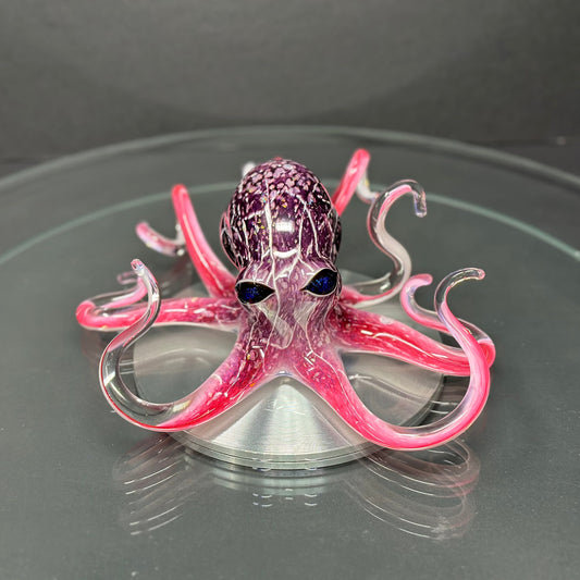 Purple Pink Crackle Octopus