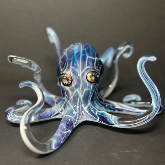 Purple Crackle Octopus