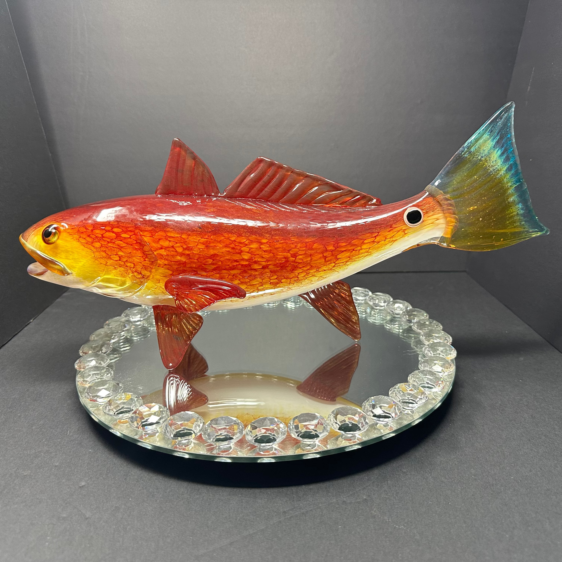 Red Fish – Hopko Art Glass